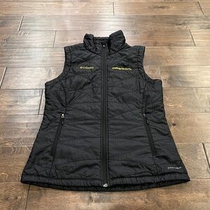 Columbia Black Quilted Vest